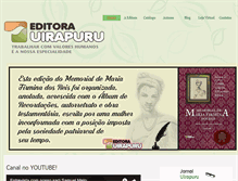 Tablet Screenshot of editorauirapuru.com.br